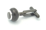 Black & Tan Cufflink Ankers - pranga