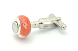 Big Red Bubbles Cufflink Ankers - pranga