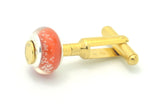 Big Red Bubbles Cufflink Ankers - pranga