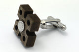 Curated Sustainable Growth Woods Cufflinks and Ankers - pranga