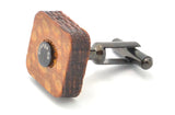 Curated Exotic Woods Cufflinks and Ankers - pranga