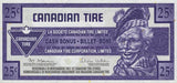 Canadian Tire Money 25 Cent Cufflink Ankers - pranga