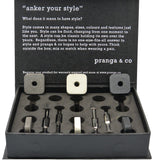 Curated Caementicium Cufflinks and Ankers - pranga