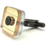 Curated Reclaimed Sensi Acrylic Cufflinks and Ankers - pranga