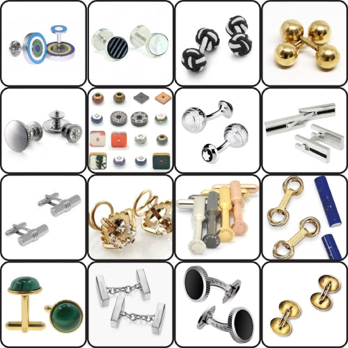 The Anatomy of a Cufflink, So Many Variations! | pranga