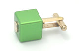 C3 - Grit Green Cufflink Ankers - pranga