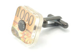 Numis French Pacific Territories 1000 Franc Cufflink Ankers - pranga