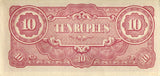 Numis Burma 1942 10 Rupees Cufflink Ankers - pranga