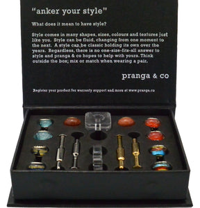 Curated Glasses Cufflinks and Ankers - pranga