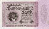 Numis Germany 1923 100,000 Mark Cufflink Ankers - pranga