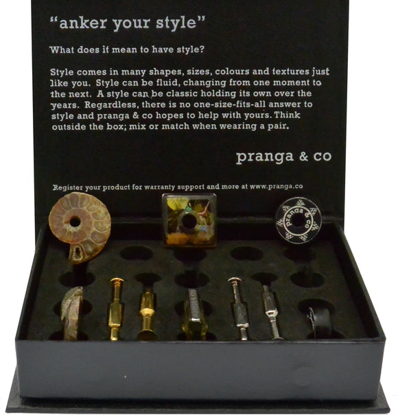 Curated Natural Selection Cufflinks and Ankers - pranga