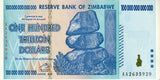 Numis Zimbabwe 2008 $100000000000000 - One Hundred Trillion Cufflink Ankers - pranga